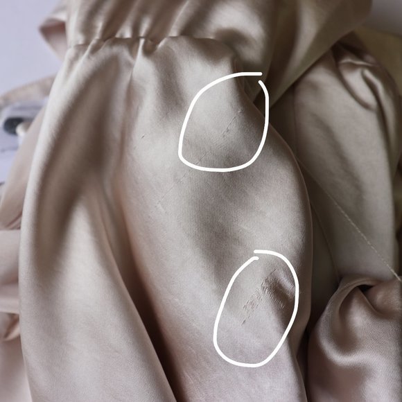 NWT Lovers + Friends Ivy Satin Dress in Champagne - Picture 8 of 8